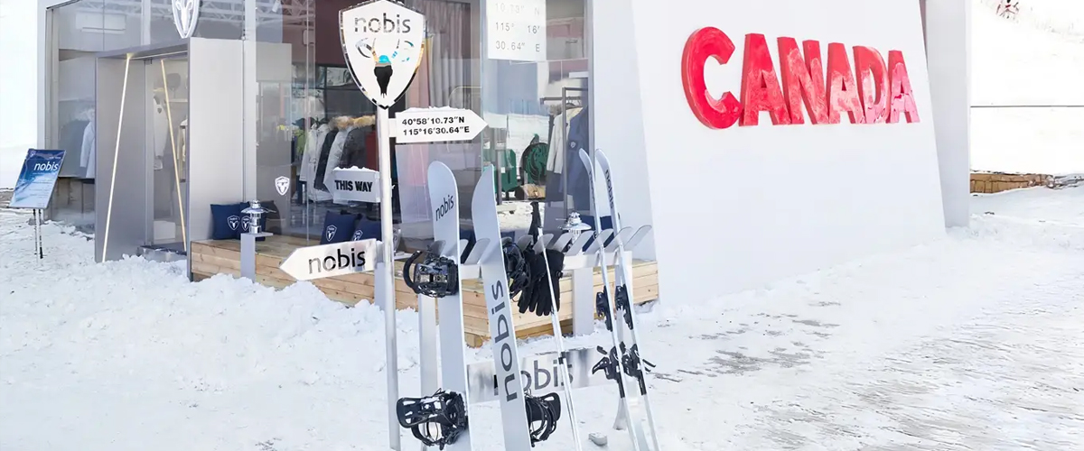 nobis 雪季限定快闪「崇礼雪馆」正式登陆崇礼云顶 nobis 雪季限定快闪「崇礼雪馆」正式登陆崇礼云顶